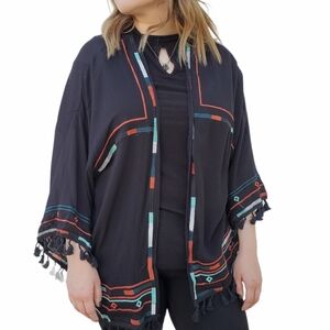 Sadie & Sage Embroidery boho Kimono